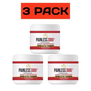3 packs Painless 3000 eternal
