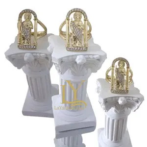 LaYaiBoutique #1259 Anillo San Judas Tadeo oro Laminado 14k ALTA CALIDAD