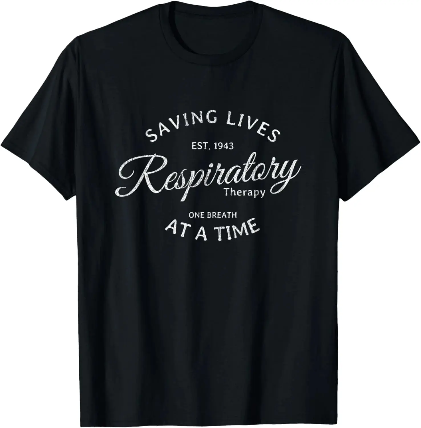 100% Cotton Respiratory Therapy - Respiratory Care Practitioner T-Shirt Golf Gift T-Shirt For Men And Women
