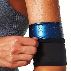1 Pair of Women's Slim-fit Arm Sleeves, Women's Tight-fitting Arm Protectors, Sauna Arm Bands, Snug Fit Band for Sweating, Suitable for Fitness, Sports, and Running