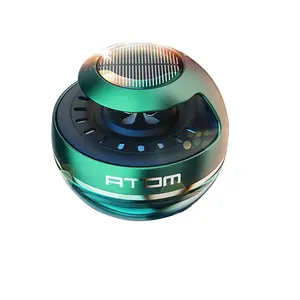 Solar-Powered Auto-Rotating Car Perfume Diffuser, Authentic Lingdong Premium Aroma, Vehicle Interior Deodorizer Car Fragrance