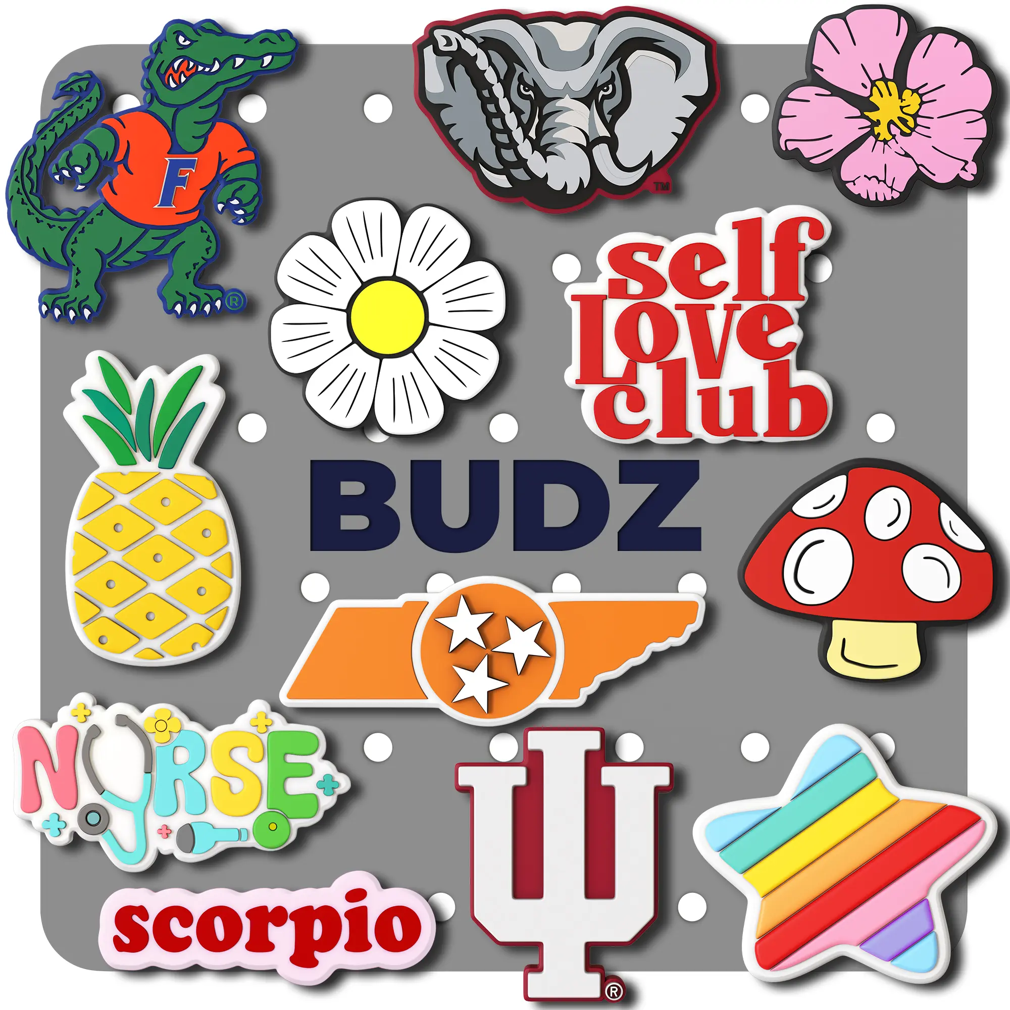 Budz - Frost Buddy - Attachable Accessories for Frost Buddy Skins - Drinkware Bottle - Tumbler