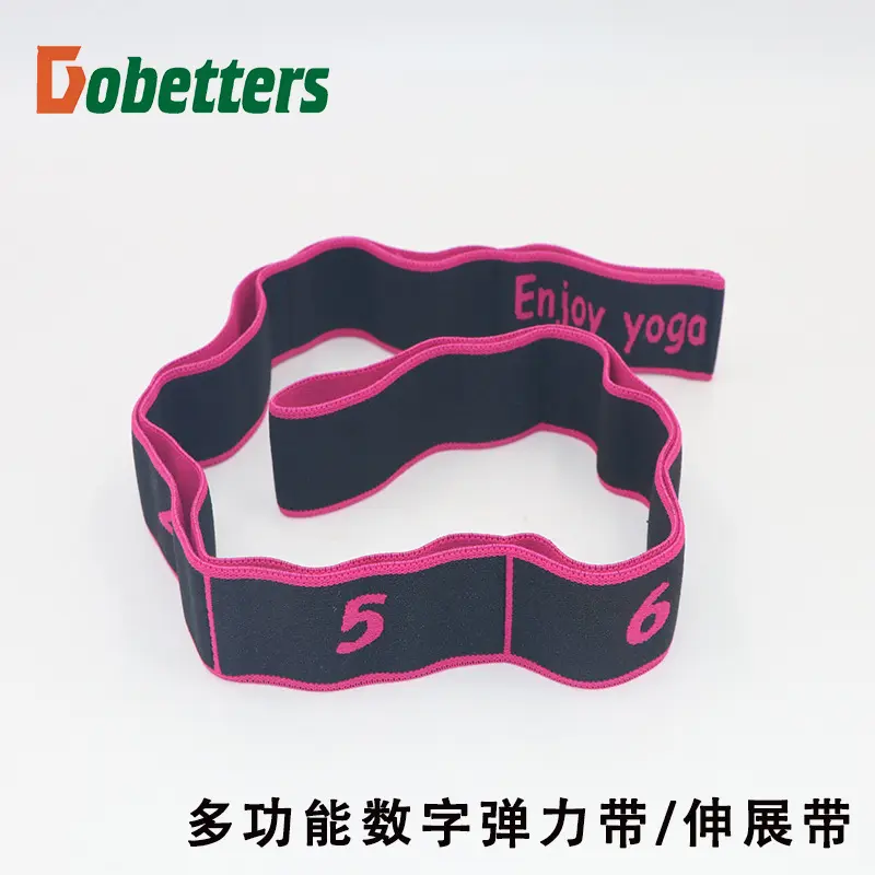 Rose red number belt (90cm length)