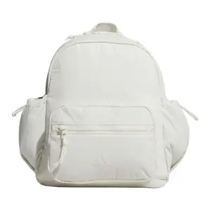 Adidas Solid Color Nylon Backpack for Men and Women, Unisex Couple Style