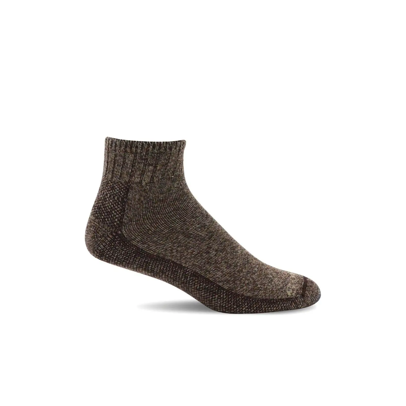 Sockwell Men's Big Easy Mini | Relaxed Fit Socks - Espresso