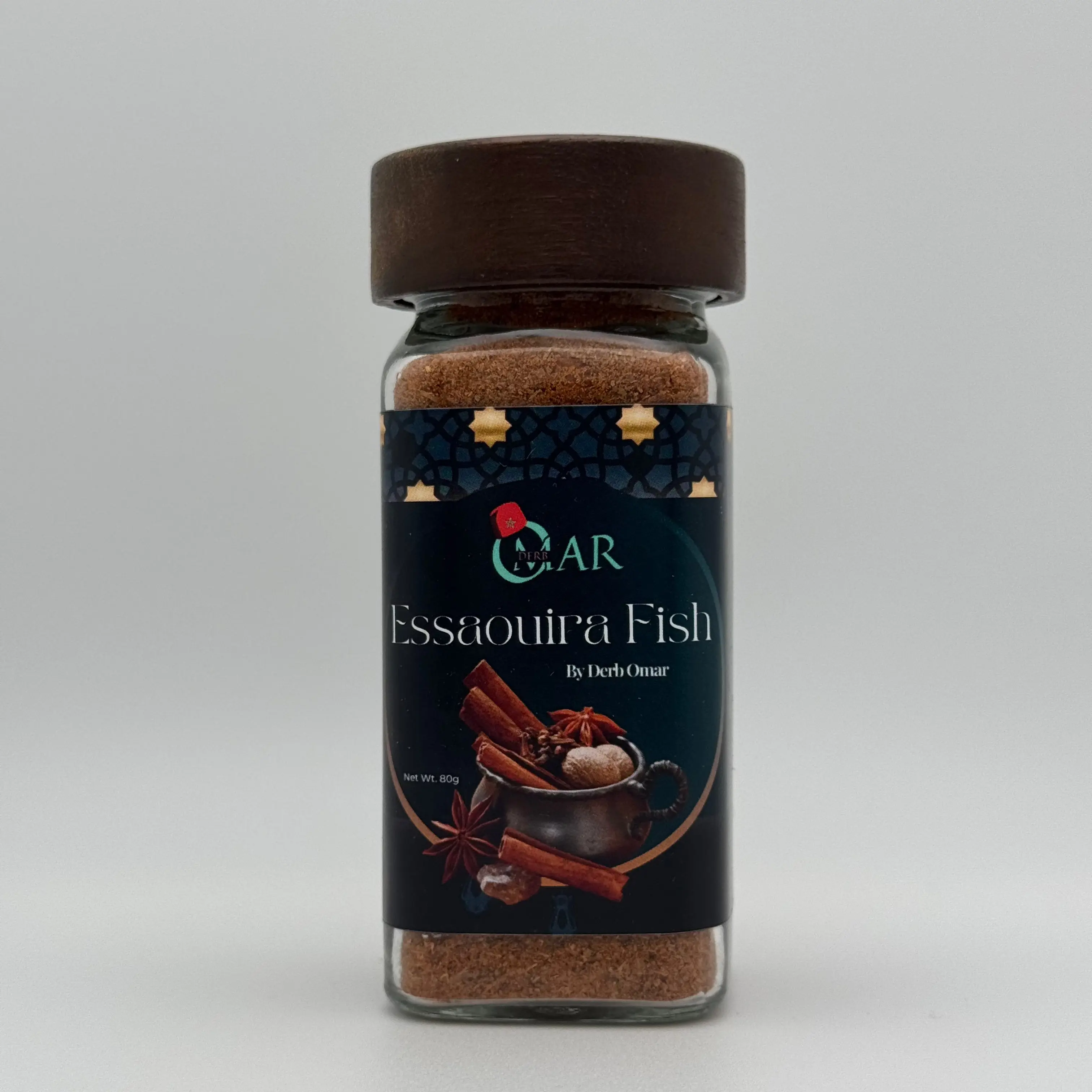 Moroccan Essaouira Fish Spice Blend - Authentic Spices for Cooking and Flavoring - Versatile Ingredient for Various Dishes Seafood Natural Salt