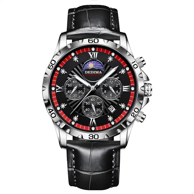 V0032 belt black and red surface