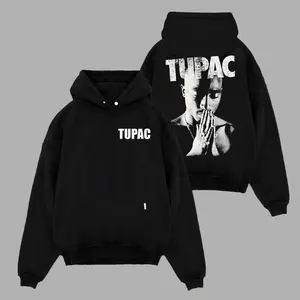 Vintage Rapper Tu Pac 2pacc Hoodie, Hip Hop Music Lover Shirt, Vintage Hip Hop Streetwear Apparel