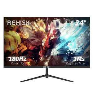 24''  180hz Gaming Monitors - FHD,IPS,1ms,Anti-Blue Light,FreeSync & G-Sync,Speakers,HDMI/DP Ports for Gaming and Office Use computer,VESA,tv