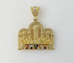 Plated The Last Supper Pendant
