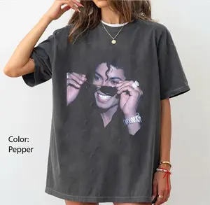 Comfort Colors Michael Jackson Vintage Style 90s Unisex Tshirt, Michael Fan Gift, King Of Pop Graphic Shirt, Fan Gifts