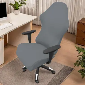 Solid Color Chair Cover, Elastic Chair Slipcover, Removable Washable Slipcovers, Chair Protector for Home Living Room Bedroom Office, Home Accessories