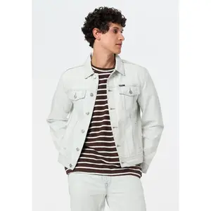 Joe Men's Denim Jacket, Bleached and Contrasted - BM26126