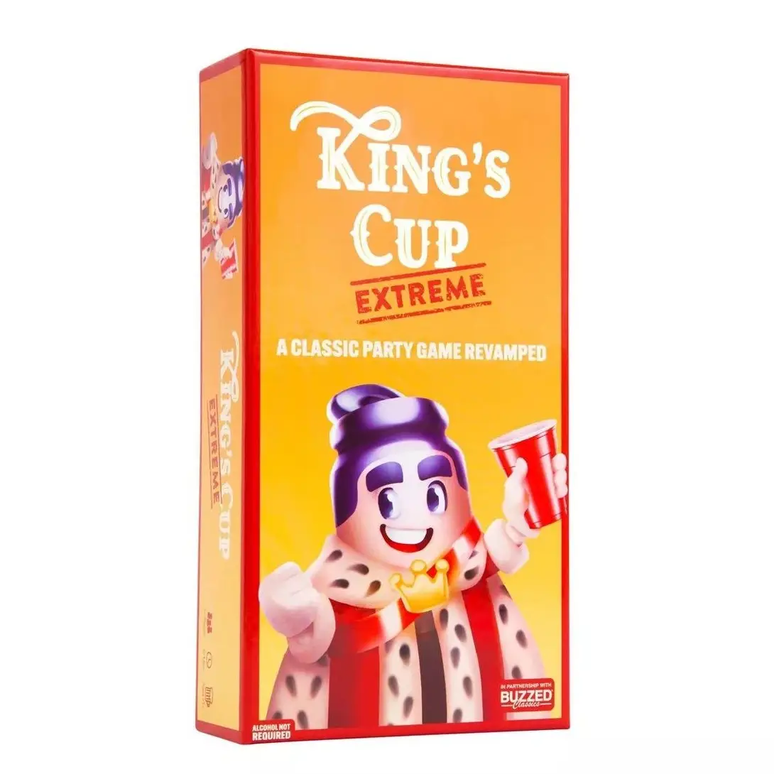 King's Cup Extreme - Classic Party Game with WaterProof Cards!