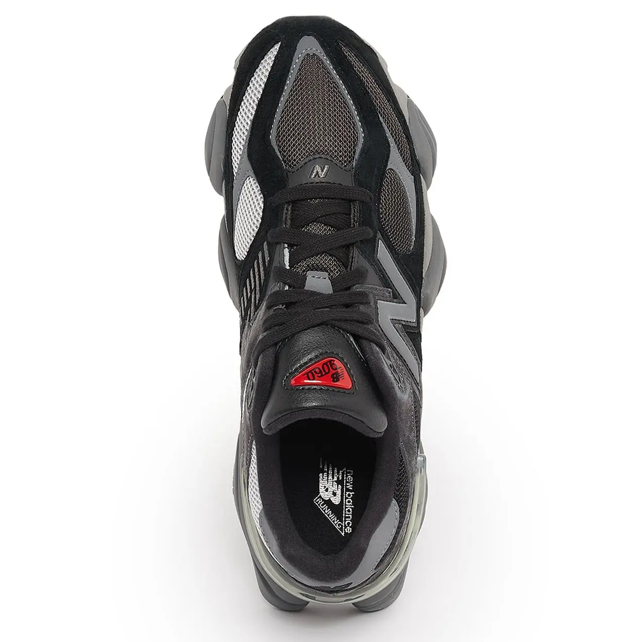 New Balance 9060 Black Castlerock Grey U9060BLK Men's Fashion