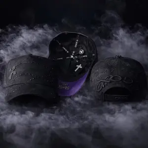JC CAPS “ÉXODO 14-14 ROSARIO” BLACK - NEW ️ FAST SHIPPING-no-box