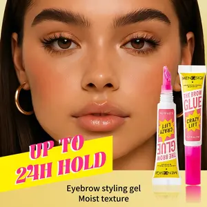 Natural Long-Lasting Eyebrow Gel, Enhances Brow Shape & Volume, Perfect for Daily Use, Easy Application, Makeup Essential, Eyebrow Products