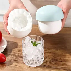 Mushroom Silicone Ice Tray Ice Cup Ice Cube Mold for Refrigerator