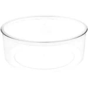 Pioneer Plastics Clear Large Round Plastic Container