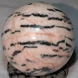 Pink Zebra Jasper Sphere