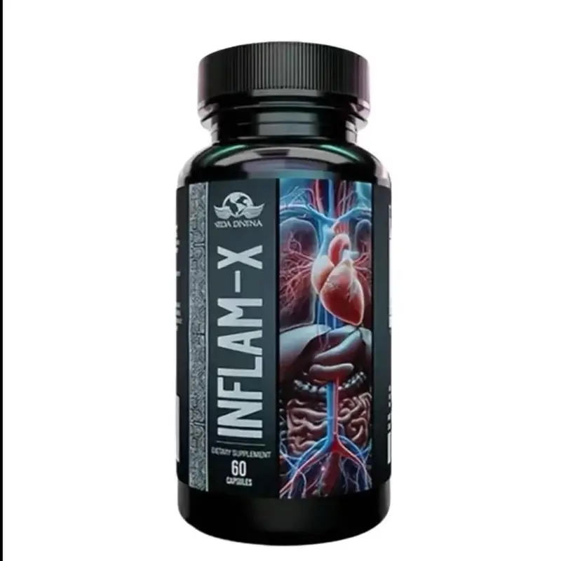 Vida Divina Inflamam-X Capsules - 60 Capsules - Dietary Supplement for Your Health Needs