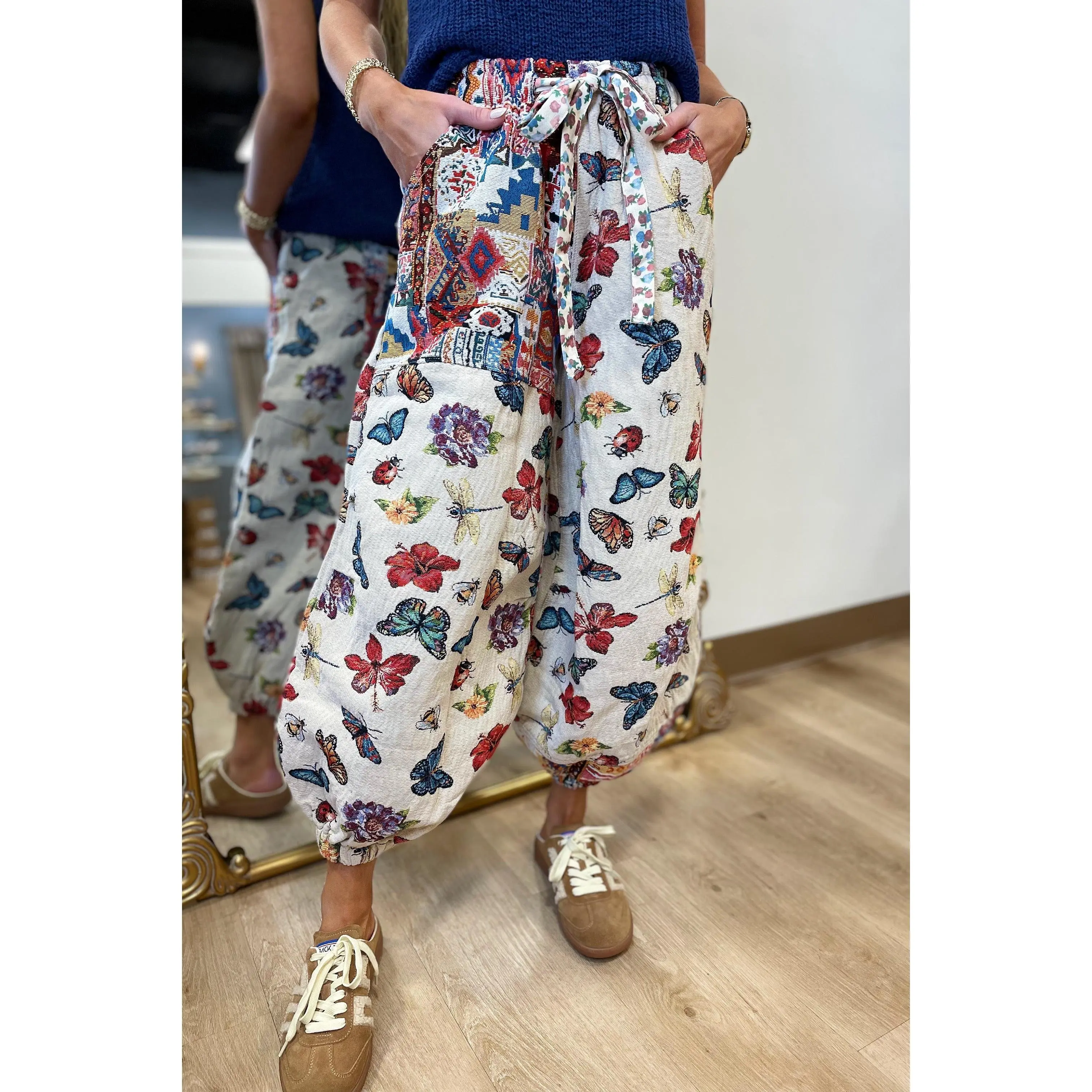 Bugs and Bloom Tapestry Pant