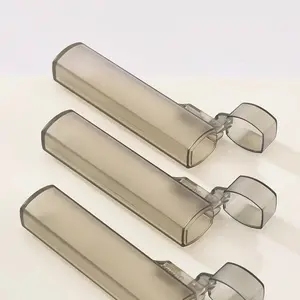 Portable Toothpick Holder Set, Plastic Travel Case with Lid, Multi-Functional Organiser Pocket Size Storage, Home Office Camping & Travel Use