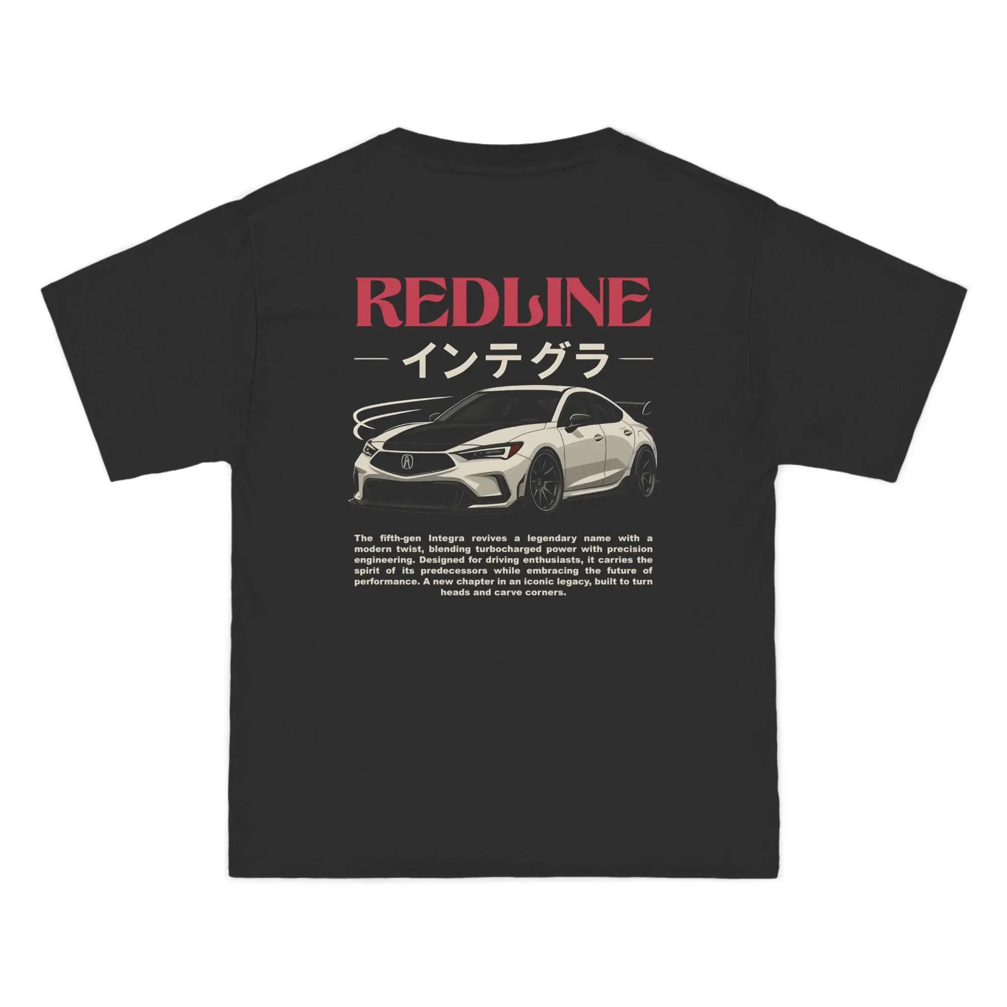 2023+ Acura Integra (DE4) Shirt – Car Enthusiast Graphic T-Shirt Sweatshirt Hoodie 2 Sided Gift for Car Lovers Tee