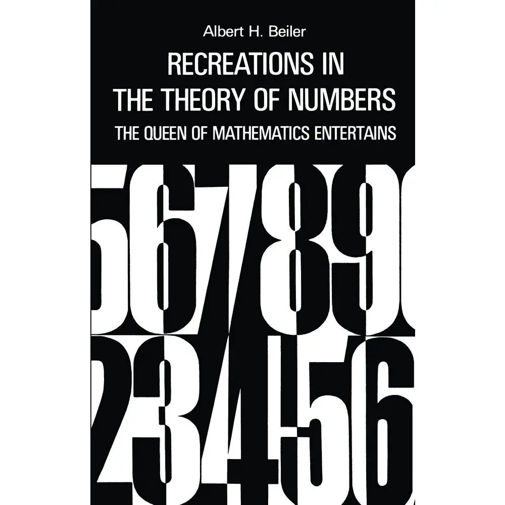 Used Softcover Book - Recreations in the Theory of Numbers by Albert H. Beiler (368pp, Like New, Safe, Congruences Focus, English Language), Divisors, Prime Numbers