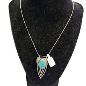 Vintage 925 turquoise necklace