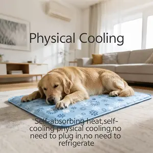 : Dog Cooling Mat, Pet Self-Cooling Pad for Dogs & Cats, Non-Toxic Gel Cooling Bed, Washable Summer Pet Mat for Indoor & Outdoor Use