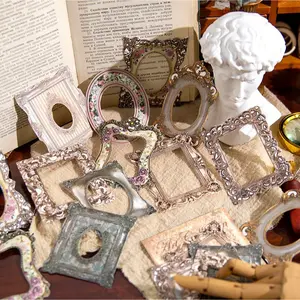 Vintage Frame Stickers for Decorating, Ideal for Junk Journals, Scrapbooking, Collage Projects, Creative Planning Accessories