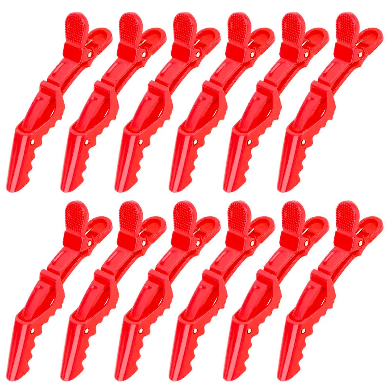 Random 2 PCS Professional Alligator Clips, Hair Styling Clips, Aligator Clips, Salon Hair Clips, Plastic Hair Clips