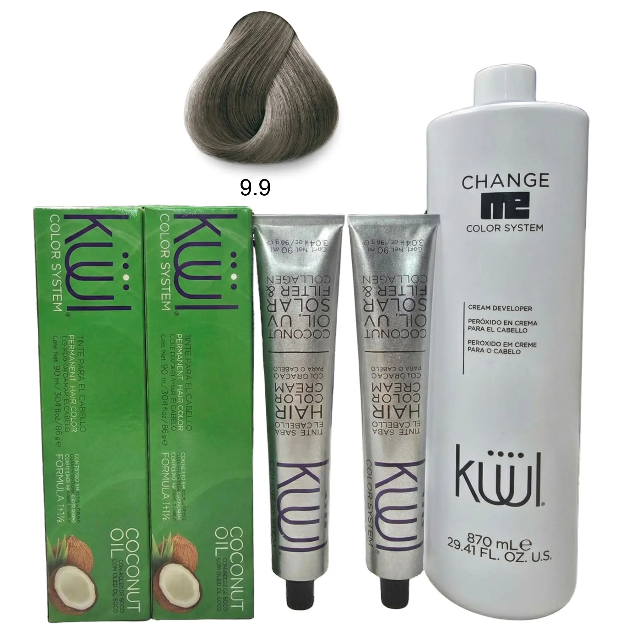 9.9 METALLIC SILVER/PLATINADO METALICO