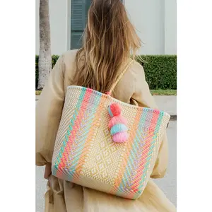 Golden Rainbow Citron Tote