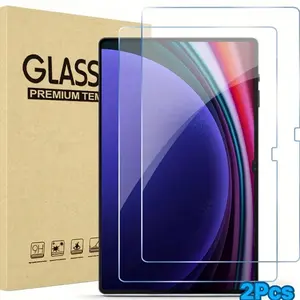2-piece set of tempered glass screen protectors suitable for Galaxy Tab S10 Ultra 2024 S9 Ultra 14.6-inch and Tab S8 Ultra 2022, specifically designed for 14.6-inch Galaxy Tab S10 Ultra S9 Ultra tablets