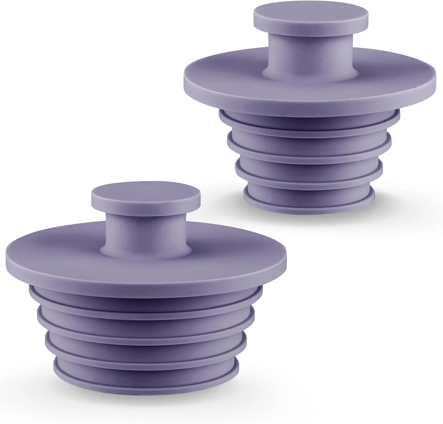 Bathtub Stopper 2 count Sink Stopper Tub Plug Bathroom Shower Drain Plug  Bathtub Drain Plug Tub Drain Stopper Washbasin Stopper