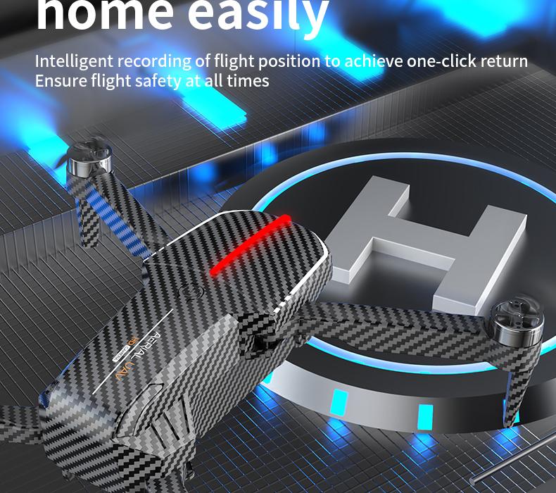 Aerial Drone C13s Pro 2026 - GPS Positioning, 4K UHD EISCamera, 5G WiFi FPV, Brushless Motors, Optical Flow Hover,Intelligent Obstacle Avoidance, Auto Return, 360° Stunt Roll,Two Batteries