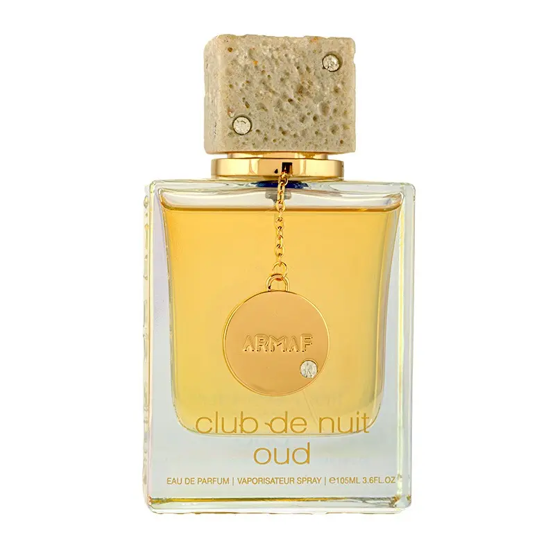 ARMAF Club de Nuit Oud Eau de Parfum Unisex 3.6 oz / 105 ml | Juicy citrus and sweet fruit over warm jasmine‑amber and a deep oud base
