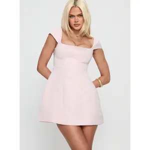 Mariza Mini Dress Light Pink