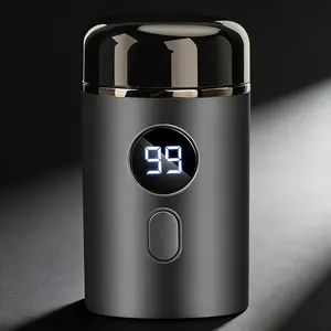 Mini Portable Shaver, Comfortable Travel Razor, Wireless Rechargeable Type-C, Washable Blade Trimmer, Ideal for Travel and Home Use