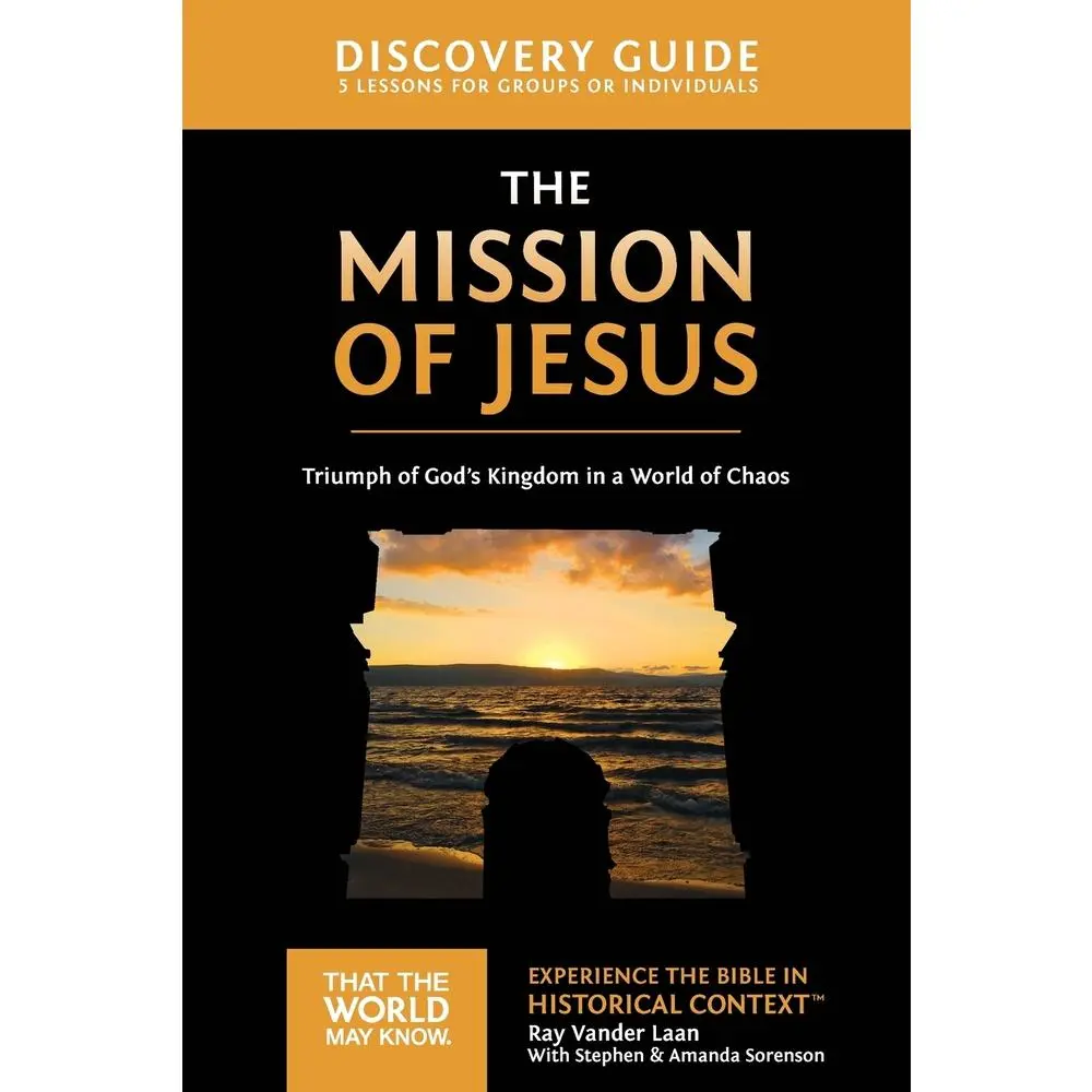 USED Book - The Mission of Jesus Discovery Guide: Triumph of God's Kingdom in a World in Chaos 14 by Vander Laan, Ray (Paperback) - english