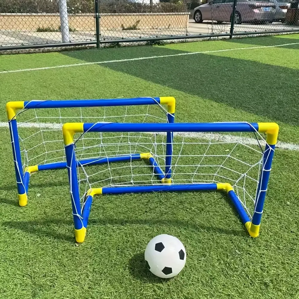 Football Gate Set, Portable Detachable Design, Outdoor Indoor Parent-Child Interactive Soccer Training Toy, Portable Soccer Goals