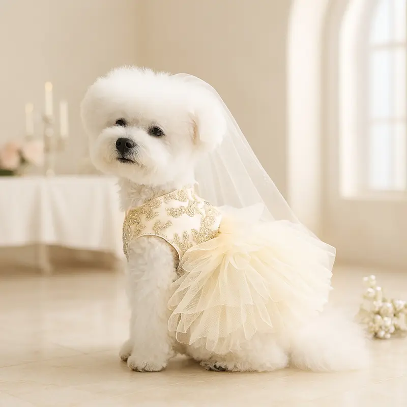 dog wedding dress - TikTok Shop
