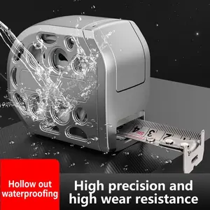 New Steelite 16.5ft Stainless Steel Measuring Tape With Fractional Graduations, Portable And Retractable Measuring Ruler, Magnetic Tape Measure, Suitable For Home, Agriculture, Industry, Woodworking, Men's And Father's Day Gifts