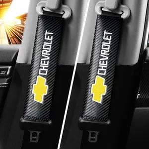 Car Seat Belt Shoulder Pads for Chevrolet Cruze, Malibu, Camaro, Orlando, Equinox, Sportage, Accessories for Safe Driving Experience, Car Accessory