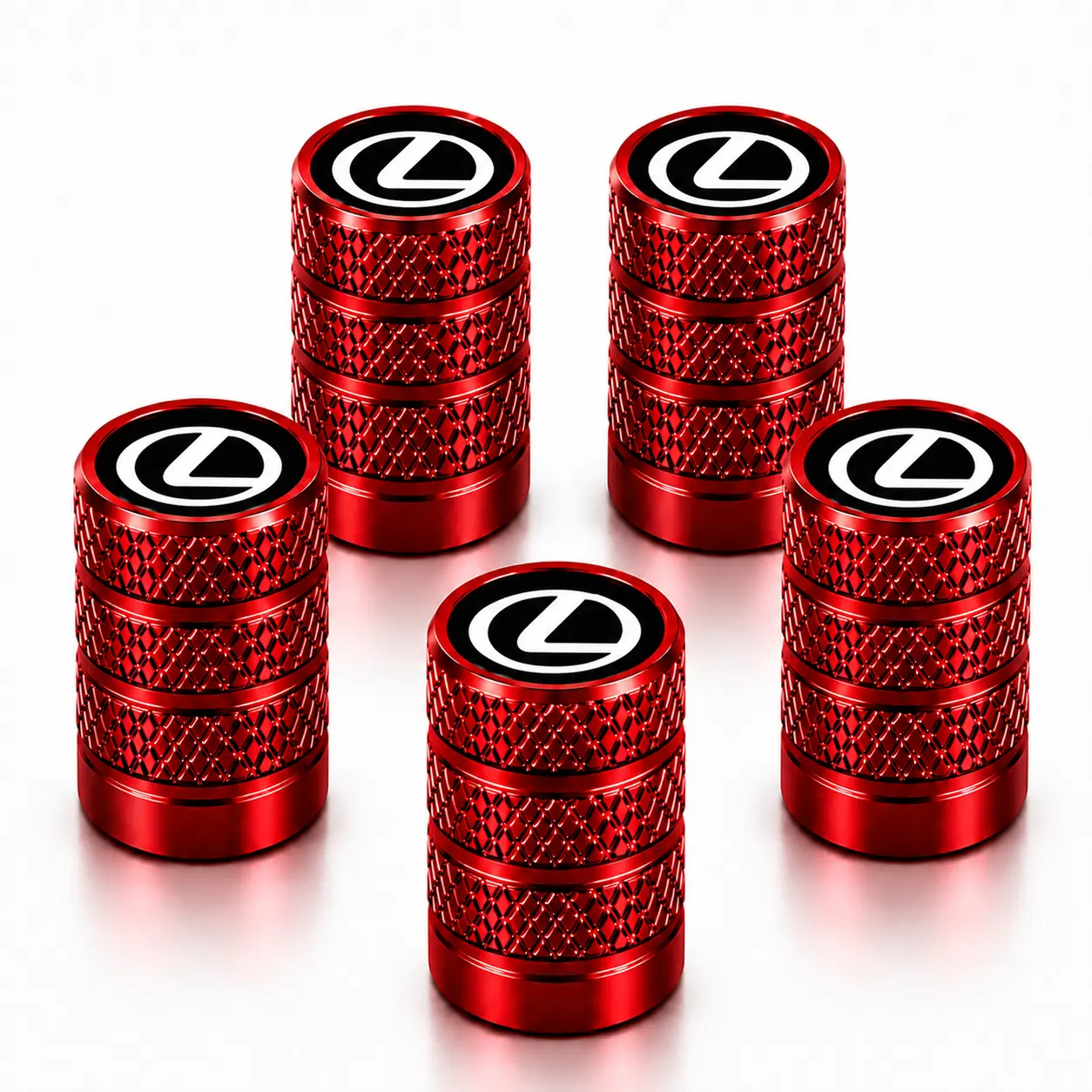 For Lexus / Red / 5-Pack
