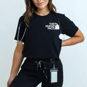 Comfort Colors The Nurse Face T-Shirt, Nurse Life Shirt, Student & Appreciation, Crewneck