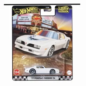 Hot Wheels '77 Pontiac Firebird TA GL788 Boulevard Edition 134 Metal Metal Master Series Collectible Car