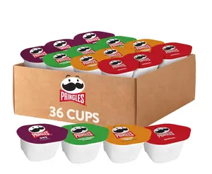 Pringles Potato Crisps Chips, Snack Stacks, Lunch Snacks, Variety Pack (36 Cups)